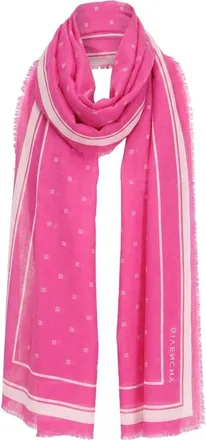 Givenchy Pink Cashmere Womens Scarf