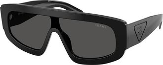 Prada PR D10S 16K08Z Mens Sunglasses Black Size 124