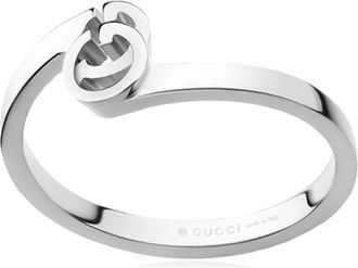 Gucci GG Running Ring - unisex - Ringen - Grijs - 54 MM - Accessoires