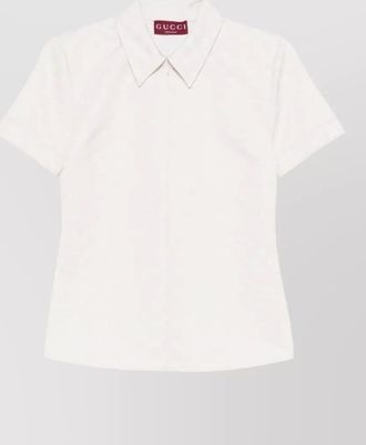 Gucci short-sleeve polo shirt