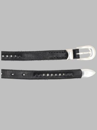 Our Legacy Leather Belt - Black