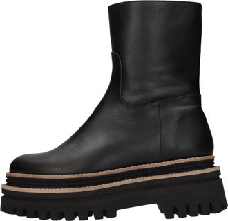 Paloma Barcel&oacute; Alany Enkellaarsjes - Dames - Enkellaarsjes - Zwart - 36 EU - Leer - Schoenen