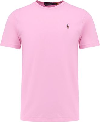 Polo Ralph Lauren Cotton T-Shirt With Logo Embroidery-Uomo