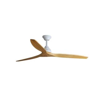 Netlighting Alo Large White Wood DC Ceiling Fan 6 Speed