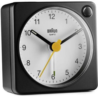 Braun Bc02xbw Reloj Despertador Anal&oacute;gico Negro, Blanco - Braun