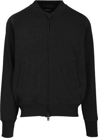 Yohji Yamamoto Track Top - Heren - Zomerjassen - Zwart - XL - Katoen - Jassen
