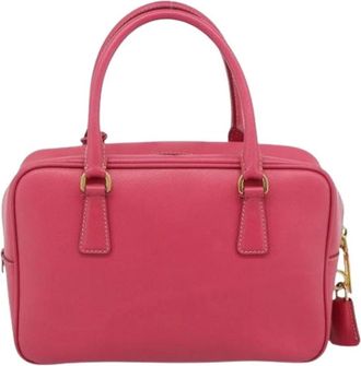 Prada Pre-owned Metal Handbag - Dames - Vintage Handtas - Roze - ONE Size - Vintage