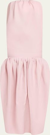 Balenciaga Strapless Double Balloon Gown
