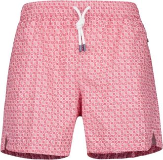 Fedeli Roze Zomer Zwembroek - Heren - Strandmode - Roze - 3XL - Polyester - Badmode