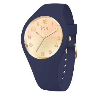 Ice Watch Ice Watch Ice Horizon - Night Gold Womens Blue 021363 Silicone - One Size
