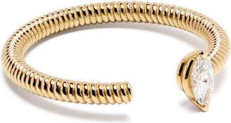 Leandra 18kt yellow gold Cabo diamond ring - women - Diamond/18kt Yellow Gold - 50