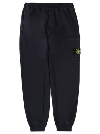 Stone Island Jogger Pants With Logo Patch