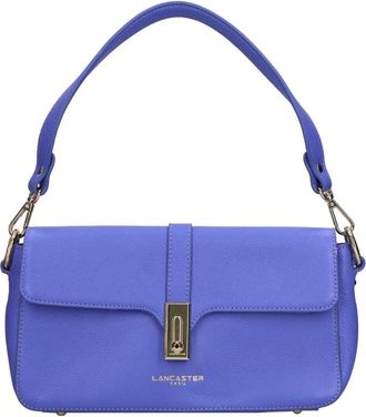 Lancaster Foulonn&eacute; Milano Baguette Tas - Dames - Handtassen - Blauw - ONE Size - Leer - Tassen