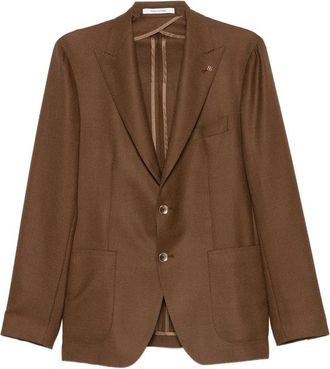 Tagliatore Pin-lapel Single-breasted Blazer