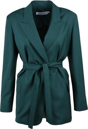 Max Mara Dames, Jassen, Groen, Maat: S Wol