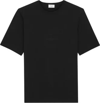 Saint Laurent Black Crew Neck T-Shirt