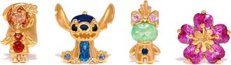 Girls Crew x Disney Lilo and Stitch Mismatched Stud Earrings in Gold at Nordstrom