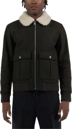 A.P.C. A.p.c., Heren, Jassen, Bruin, Maat: XL Katoen