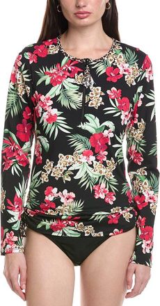 Tommy Bahama Lily Cat 1/2-Zip Rashguard
