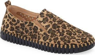 Ilse Jacobsen Womens Tulip Slip-On Sneaker In Leo