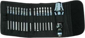 Wera kk 60 Stainless Officina e meccanica Cacciavite porta inserti 1/4 (6.3 mm)