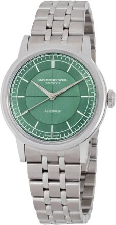Raymond Weil Millesime Automatic Sage Green Dial Ladies Watch 2125-ST-52011
