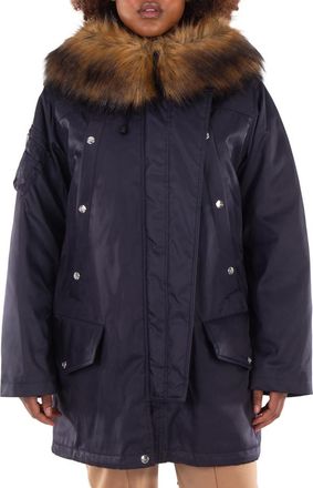 Burberry Lanfair Hooded Parka, Size X-Large