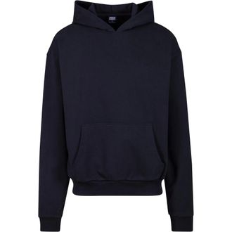 Urban Classics Ultrazwaargewicht herenhoodie (Zwart)