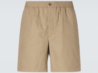 Ami Cotton gabardine Bermuda shorts