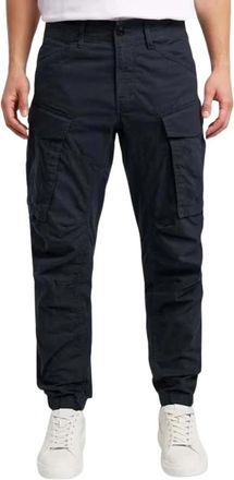 G-Star Cargo 3D Regular Tapered Cuffed Pants - Heren - Slim Fit Broeken - Blauw - W34 - Katoen - Broeken