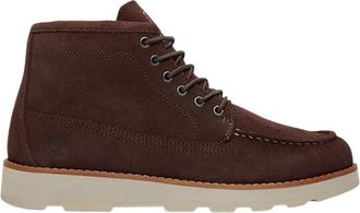 Timberland Britton Mills Mid Chukka Boot - Heren - Veterlaarzen - Bruin - 40 1/2 EU - Leer - Schoenen