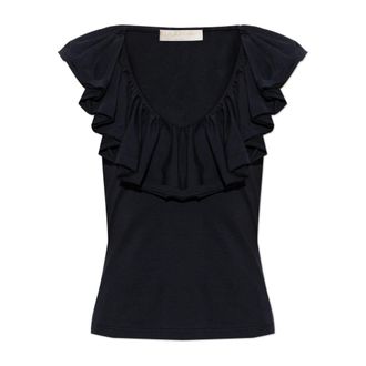Ulla Johnson Dames, Blouses & Shirts, Blauw, Maat: XS Katoen