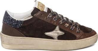 Ama brand Slam Sneakers - Dames - Sneakers - Bruin - 40 EU - Leer - Schoenen