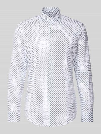 Jake*s Super Slim Fit Business-Hemd mit Haifischkragen in Weiss, Gr&ouml;&szlig;e 41/42