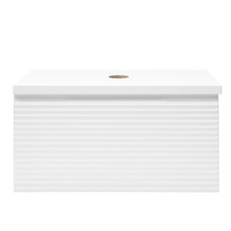 Puma Naturel - Savona Mueble De Ba&ntilde;o Suspendido 98x43x44,8 Cm, Blanco Brillante (savona100bid)