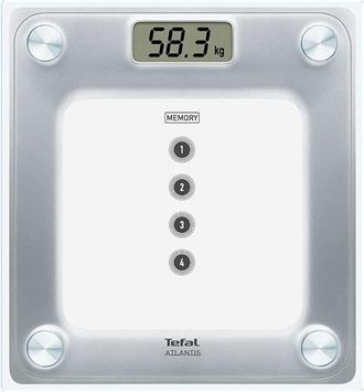 T-fal B&aacute;scula De Ba&ntilde;o Electr&oacute;nica 160kg / 100g - Pp3020v0 Tefal
