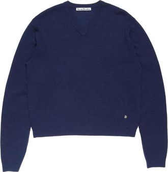 Acne Studios Maglione con scollo a V - Blu