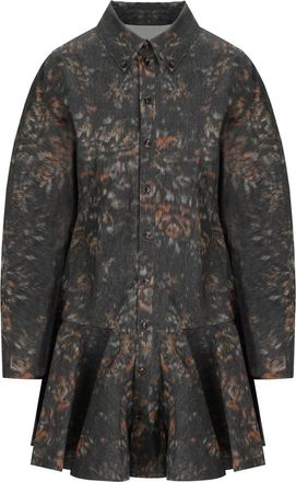 Ganni ABITO A FIORI PHANTOM GANNI