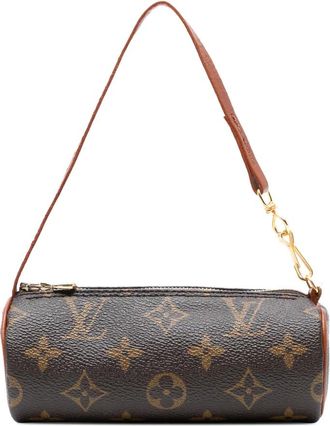 Louis Vuitton 1990-2010 Papillon Pochette handtas met monogram - Bruin
