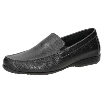 Sioux Mens Gilles Moccasin, Black, 10 UK