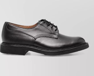 Trickers leather derby shoes