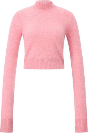 Sportmax Kasjmier Gubbio Pullover - Dames - Cashmere truien - Roze - S - Kasjmier - Truien & Vesten