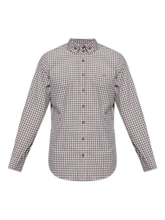 Vivienne Westwood Geruit overhemd met borduurwerk - Wit