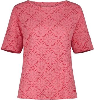 F.lli Campagnolo S/S T-Shirt Floral Funktionsshirt f&uuml;r Damen | rosa