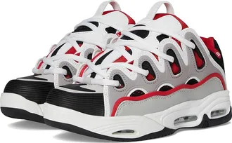 Osiris D3 2001 Mens Skate Shoes Red/White/Grey : 11.5 D - Medium, Textile