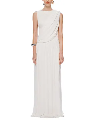 Misha Collection The Waterfall Cupro Dress