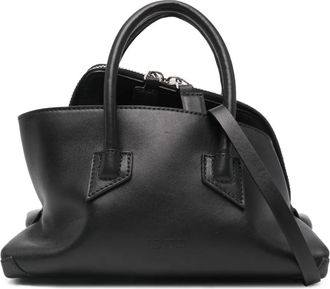 The Attico leather tote bag - Black