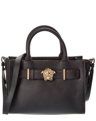 Versace La Medusa Leather Tote