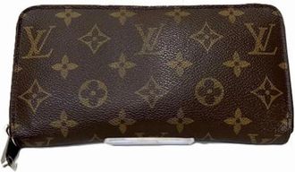 Louis Vuitton Pre-owned Stoffen Portemonnee - Dames - Vintage Accessoires - Bruin - ONE Size - Vintage