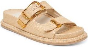 Dolce Vita Sevana Two Strap Sandal in Lt Natural Raffia at Nordstrom Rack, Size 7.5